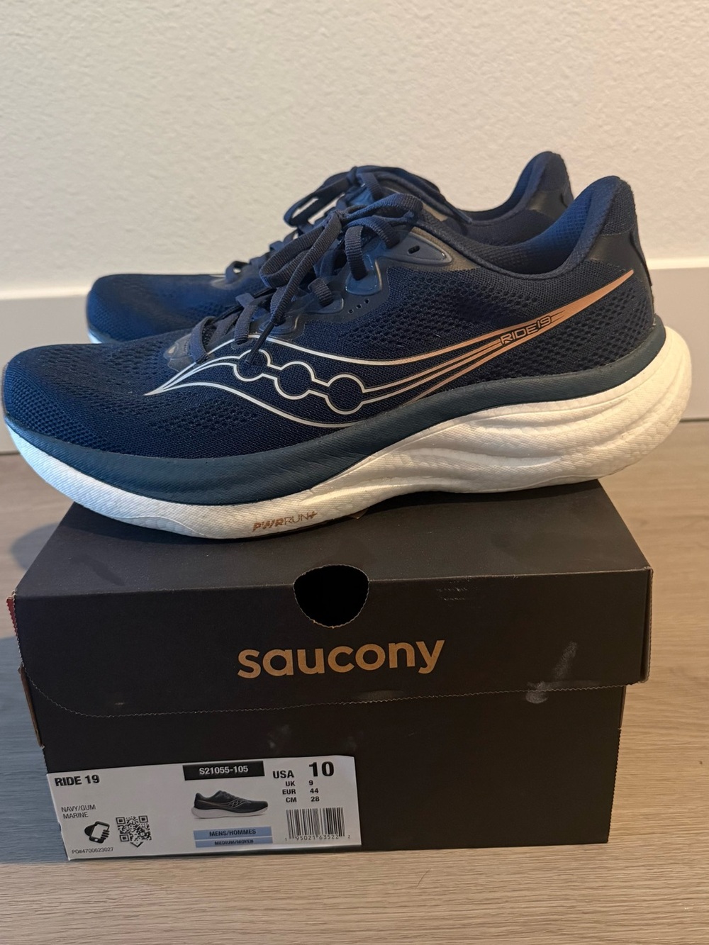 Saucony Ride 19 Navy